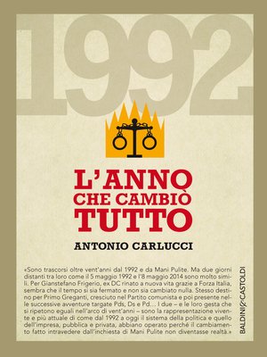 cover image of 1992 L'anno che cambiò tutto